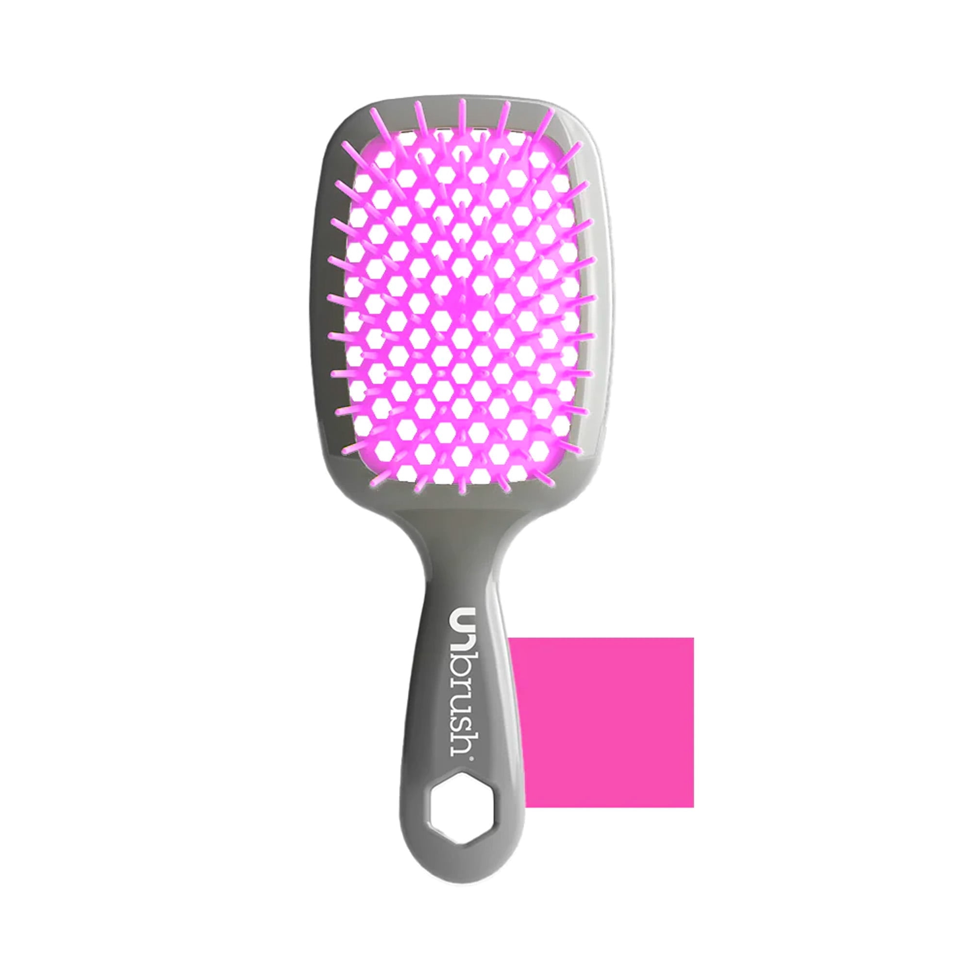 FHI Heat, UNbrush Detangling Hair Brush, Pink Burst  display picture 1