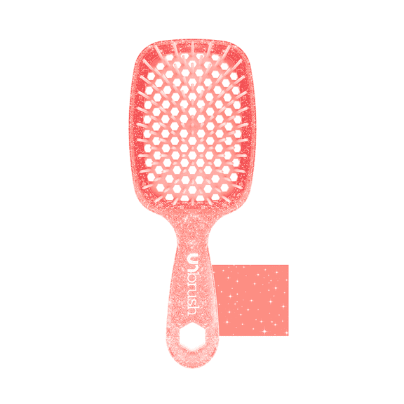 FHI Heat UNbrush Detangling Hair Brush - Ruby Peach