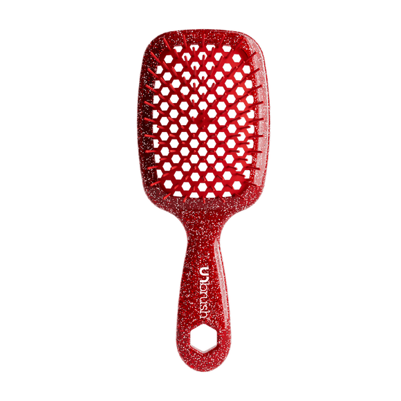 FHI Heat UNbrush Sparkle Detangling Brush,All Hair Types, Red