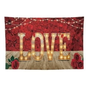 FHKOEGHS Custom Banners And Signs for Parties 4x4 Valentine's Day Flag Album Tapestry Wall For Living Room Bedroom Dorm Room Home D