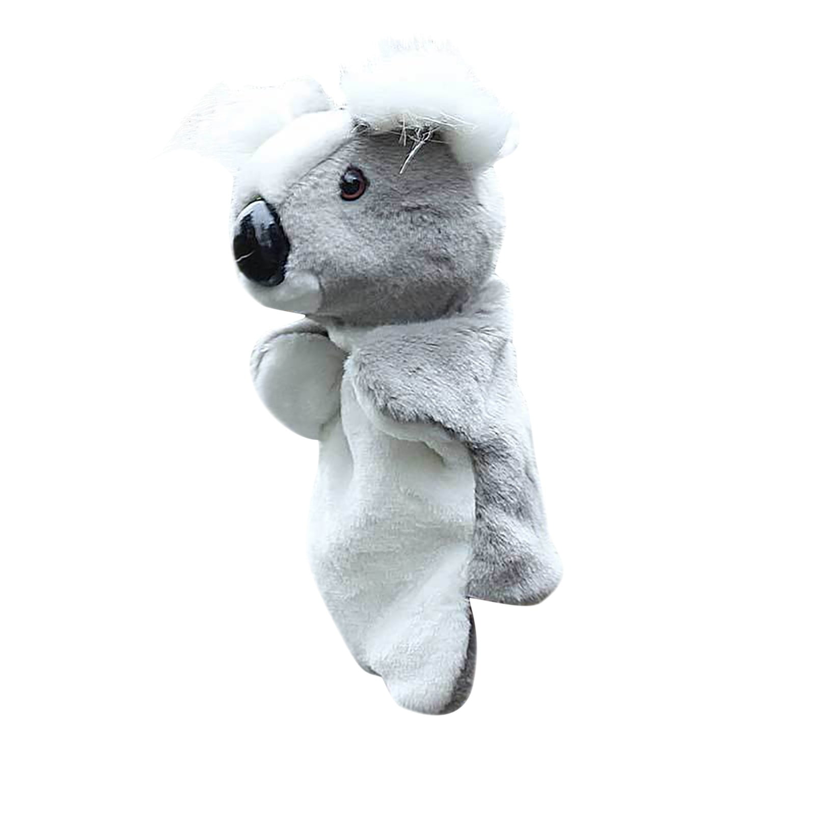 FHKOEGHS Tacky Finger Gel Animal Finger Puppets Bulk Grey Brown Wolf