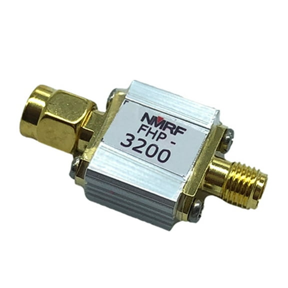 FHP-3200 3200MHz RF Coaxial Band Pass SAW LC High Pass Filter SMA Signal Testing