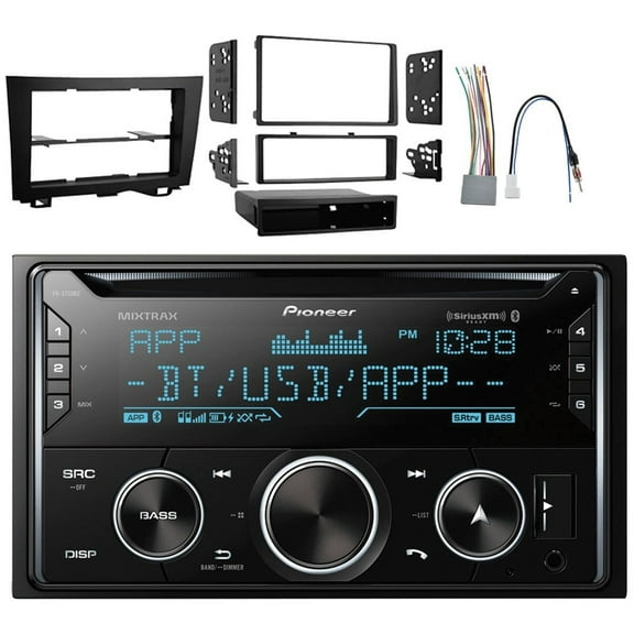 FHS-720BS CD/AM/FM Radio 2-DIN In-Dash Car Stereo kit for 2007-2011 Honda CRV