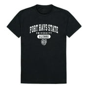 FHSU Fort Hays State University Tigers Alumni Tee T-Shirt Black Small