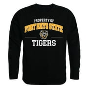 FHSU Fort Hays State University Tigers Property Crewneck Pullover Sweatshirt Sweater Black Large