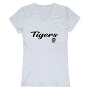 FHSU Fort Hays State University Tigers Womens Script Tee T-Shirt White XL