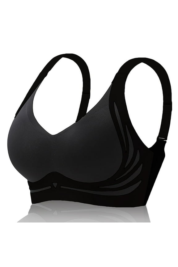 Smoothing Bra Anti Sagging Wireless Push Up Bras for Women No Underwire Full Coverage Bra Comfy Bras for Women
