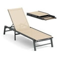 thumbnail image 1 of FHVIT Outdoor Chaise Lounge Chair, Foldable Patio Lounge for Tanning Poolside Yard Deck Chairs, 1 of 8