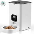 FHWMLC Automatic Cat Feeders Timed Pet Feeder for Cats and Dogs with