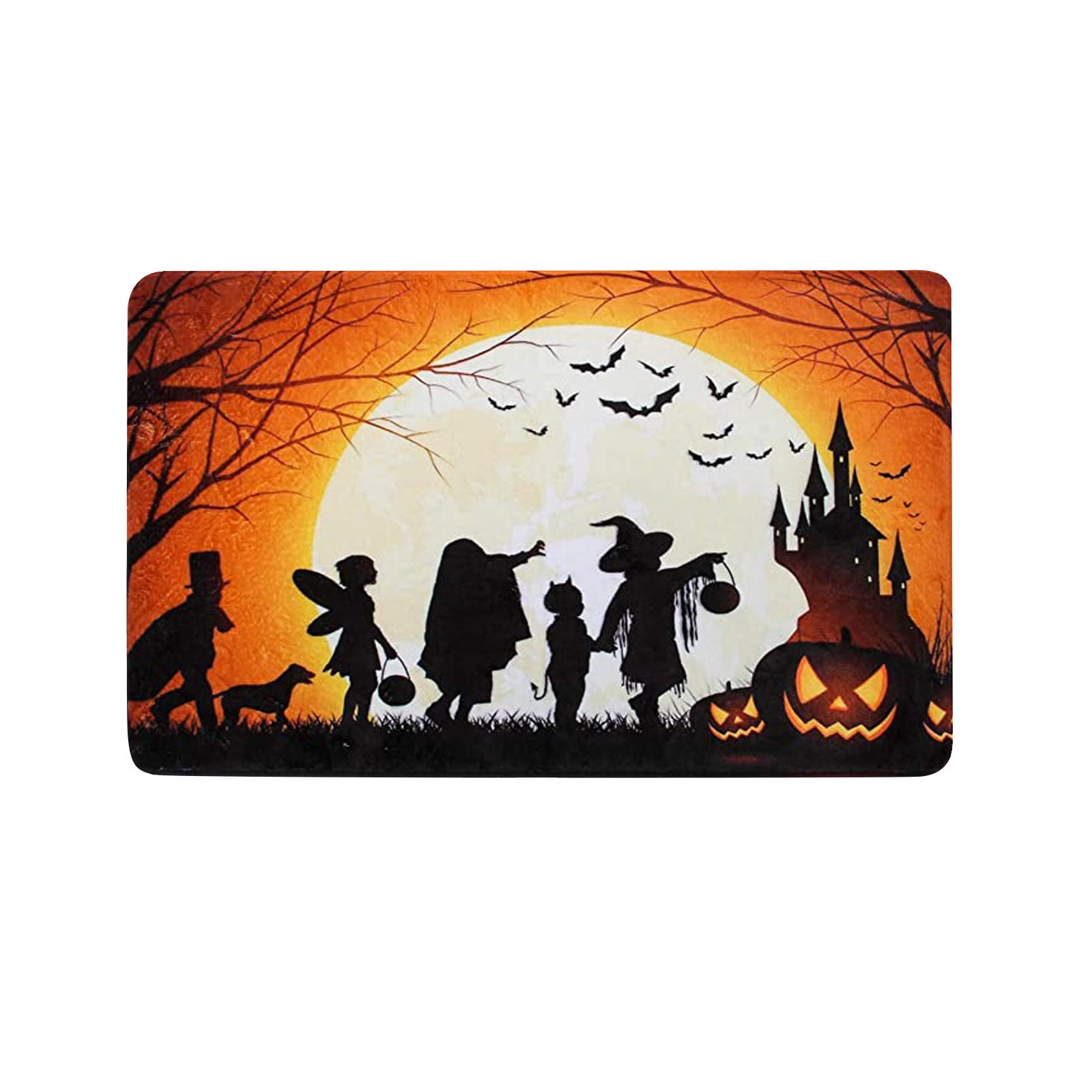 FHYNZ Halloween Doormat Decorations Halloween Door Blanket Halloween