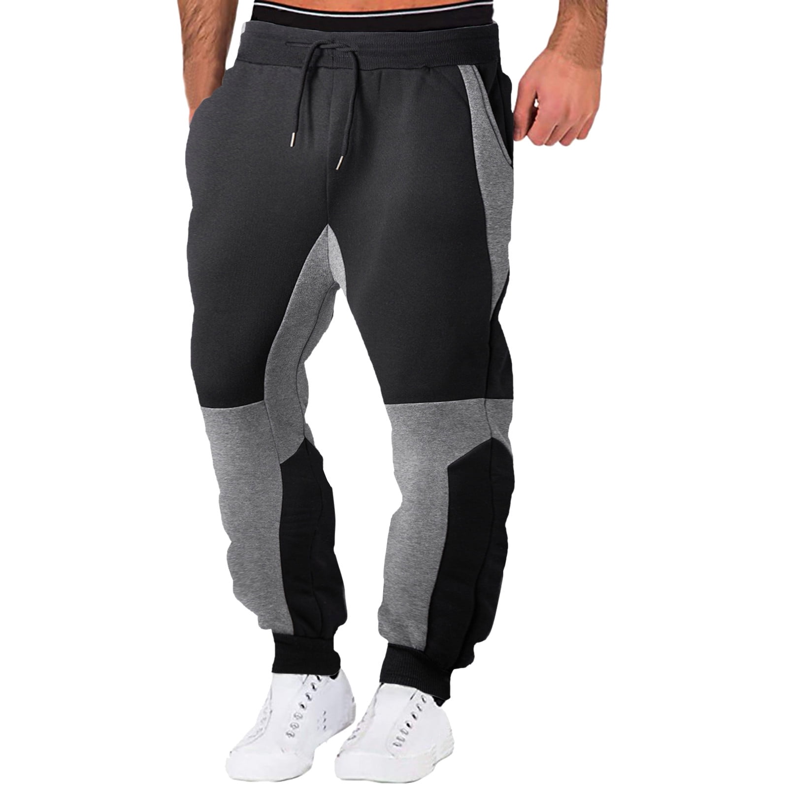FHYNZ Mens Autumn and Winter High Street Fashion Sports Running Solid