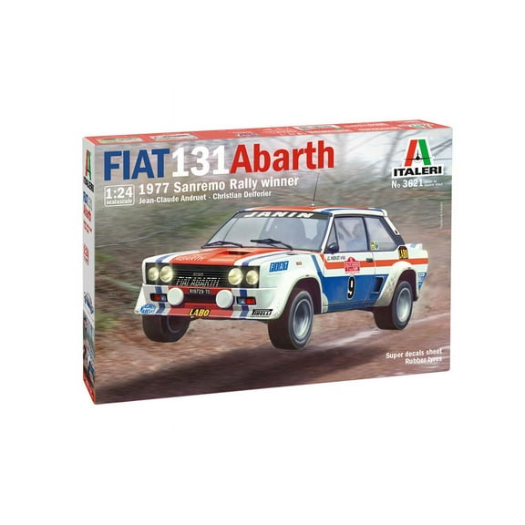 FIAT 131 ABARTH 1977SAN REMO RALLY WINNR