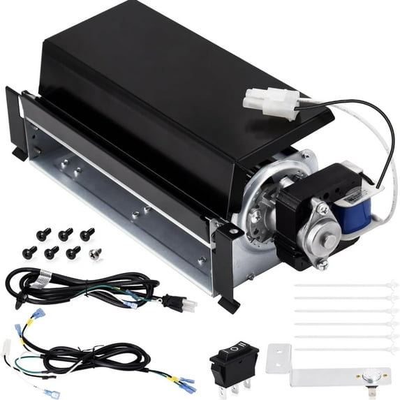 FIB100 Blower for Procom and Duluth Forge Gas Fireplaces, FDF300R, FDI32R, FBD32RT, FBD28T, PC36VFC, PC32VFC Ventless Fireplace