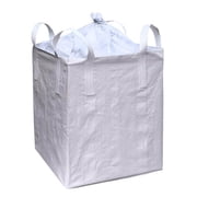 FIBC Bulk Bag Super Sack 2200lbs 35 L x 35 W x 43 H Duffle Top Flat Bottom, Creative American Home