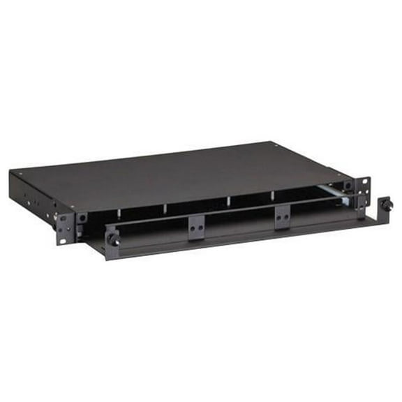 FIBER ENCLOSURE - RACKMOUNT, 1U, NON-LOCKING, 3-SLOT ADAPTER, GSA, TAA, 45 DAY S