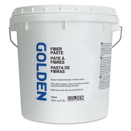 Golden Molding Paste Medium - Fiber, 128 oz tub