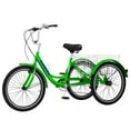 thumbnail image 1 of FICISOG 7 Speed Adult Tricycle for Men, 20/24/26 Inch Adult Trike with Basket, 3 Wheel Bikes for Adults Seniors, Cruise Trike for Shopping Picnic, 1 of 8