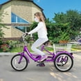 thumbnail image 1 of FICISOG Tricycle for Kids,16-Inch Trike for Boys Girls 3 Wheel Bikes for Beginner Riders, Child Cruiser Bike with Adjustable Height and Rear Basket, 1 of 8
