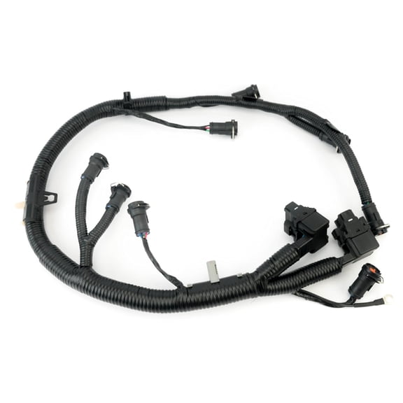 FICM Engine Fuel Injector Complete Wire Harness - Replaces Part 5C3Z9D930A, 5C3Z-9D930-A - Compatible with Ford Vehicles F250 F350 F450 F550-6.0L Diesel - 2003-2007