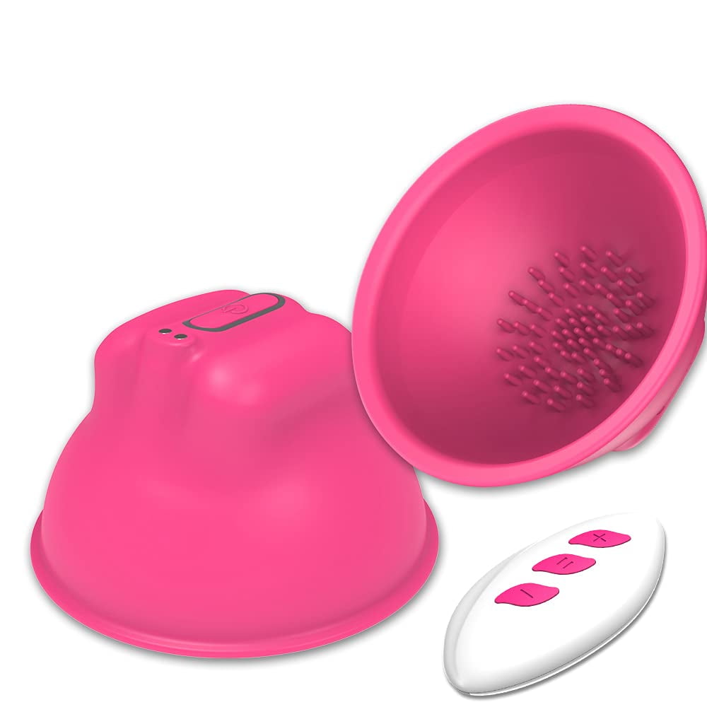 Nipple Toy Vibrator for Women, Nipple Stimulator with 12 Rotating&10  Suction, Lubisey Nipple Sucker Sex Toy with 2 Pairs of Brushes, Enhanced  Size