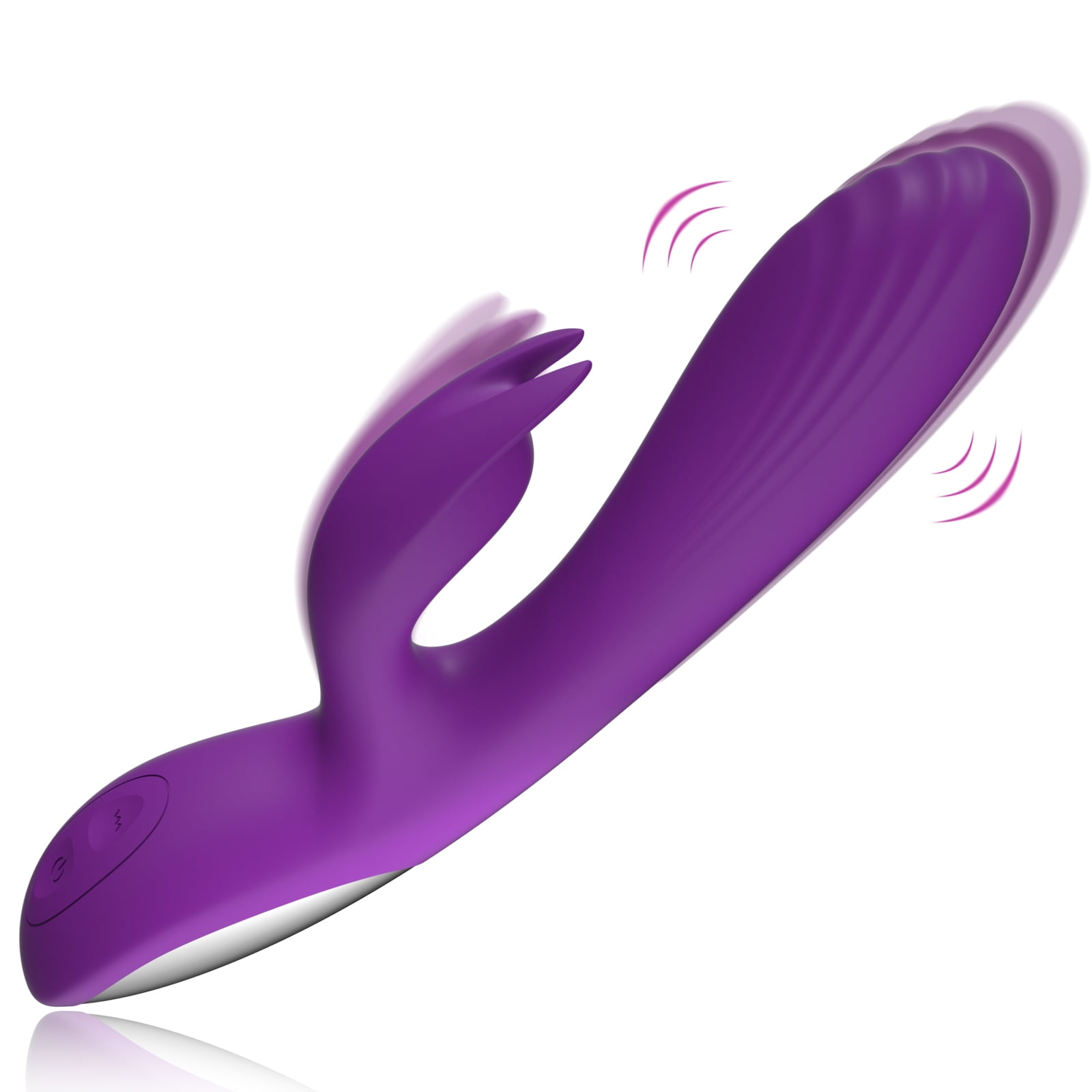 FIDECH Rabbit Vibrator for Women with 10 Vibrating Modes, Female Dildo Vibrators G-Spot Clitoral Stimulator and Adult Toys for Womens Sex Pleasure 