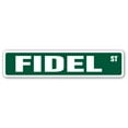 thumbnail image 1 of FIDEL Street Sign Childrens Name Room Sign | Indoor/Outdoor |  36" Wide, 1 of 5