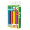 thumbnail image 1 of Best Brands Fidgy Pipes, Stretch Bend Build Sensory Fidget Toys for Ages 3 and up, 5 Pack, 1 of 4