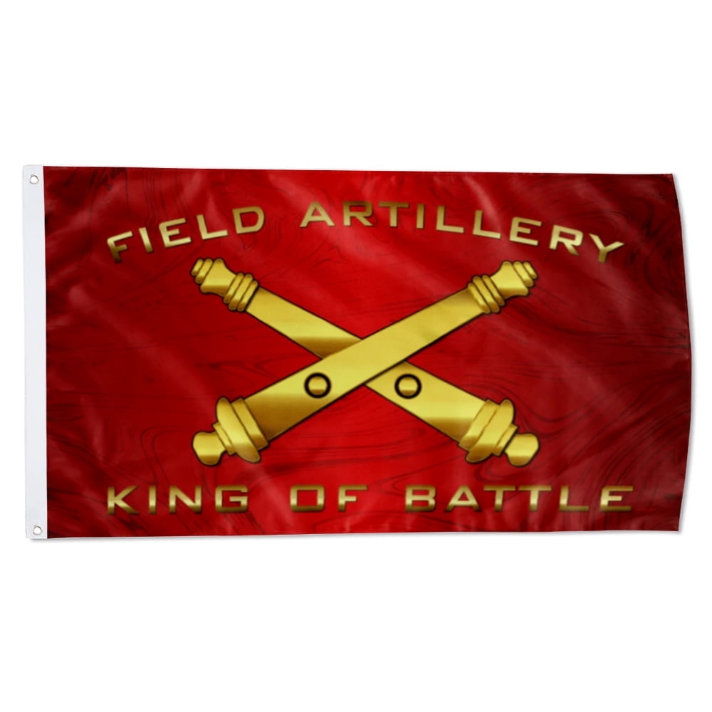 FIELD ARTILLERY KING OF BATTLE Flag USA 3x5 ft 3ply double sided Indoor Outdoor Banner