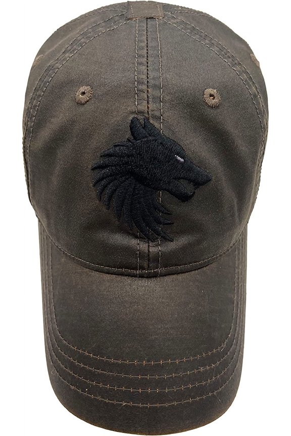 WAXED CANVAS HAT TACTICAL OPERATOR LOW PROFILE BROWN