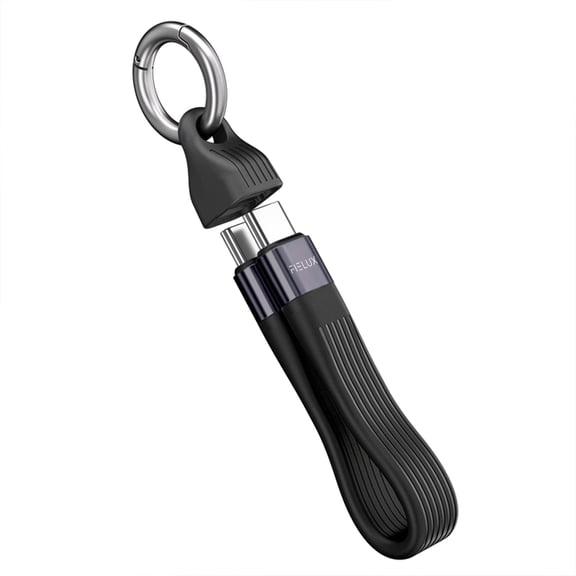 FIELUX USB 4.0 240W USB-C to USB-C 5" Fast Charging Keychain Cable, 40Gbps Data Transfer, 8K Video