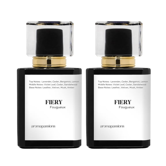 FIERY Perfume for Men | Extrait De Parfum Cologne| Essential Oil Fragrance| Deodorant Antiperspirant Spray Deodorizer (100 ml / 3.4 Fl Oz)