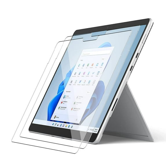 FIEWESEY 9H Hardness High Touch Scratch Resistant High Response Tempered Glass Screen Protector Film for Microsoft 13 Inch Surface Pro 8 2021 (13 Inch)/Surface Pro X 2021/2019/Surface Pro 9(2 Pack)
