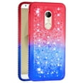 thumbnail image 1 of FIEWESEY For Alcatel 3 Case Bling Liquid Floating Luxury Glitter Soft Case for Girls Women Phone Case Compatible with Alcatel Revvl 2 Alcatel REVVL 2 / 5052W Revvl 2 / T-Mobile Revvl 2 - Pink+Blue, 1 of 5