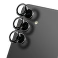 thumbnail image 1 of FIEWESEY Camera Lens Protector for Samsung Galaxy S24 / S23 / S23 Plus Ultra, 9H Tempered Glass Metal Individual Ring Camera Screen Protector for Samsung Galaxy S24, BlACK, 1 of 6