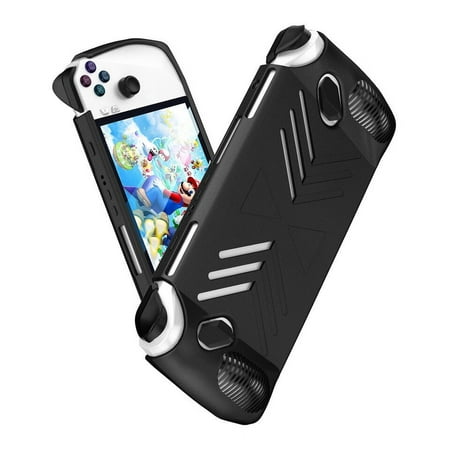 FIEWESEY Case Fit Designed for ASUS Rog Ally,Anti-Scratch Shockproof Non-Slip Rugged Protective Case Cover Compatible with ASUS Rog Ally 7 Inch 2023 Release (Black)