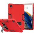 thumbnail image 1 of FIEWESEY Case for Galaxy Tab A9+ 11 Inch 2023 Model (X210/X216/X218), Heavy Duty Shockproof Rugged Protective Case with Screen Protector for Samsung Galaxy Tab A9 Plus Tablet (Red/Black/1 Pcs), 1 of 7