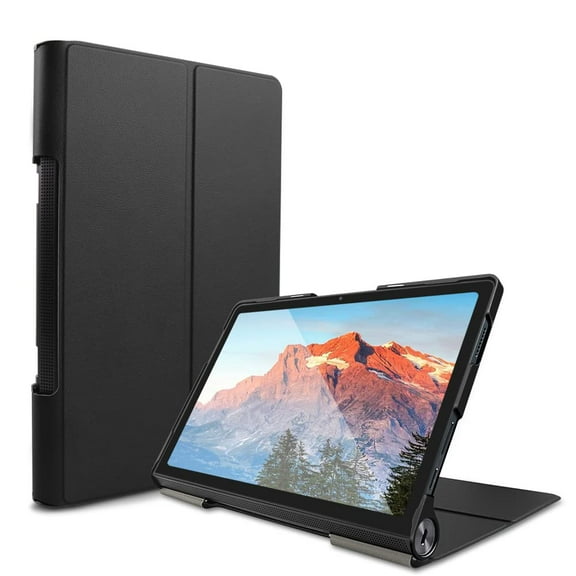 FIEWESEY Case for Lenovo Yoga Tab 11 2021 (YT-J706F), Slim Lightweight Protective Shell Cover Case for Lenovo Yoga Smart Tablet 11 Inch Display 2021 Released (Black)