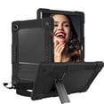 thumbnail image 1 of FIEWESEY Case for Samsung Galaxy Tab A8 10.5 Inch(SM-X200/X205/X207)Tablet,Three Layer Hybrid Kids Protective Case with Kickstand for Samsung Galaxy Tablet A8 10.5"(2022 Released)(Black/Black), 1 of 6