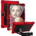 thumbnail image 1 of FIEWESEY Case for Sky PAD 10 Max 10.1" Tablet Case,Heavy-Duty Shockproof Hybrid Kids Protective Case With screen protector for Sky PAD 10 Max Tablet 10.1 inch Tablet (Red/Black/ 1 PC), 1 of 6