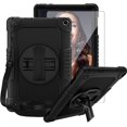 thumbnail image 1 of FIEWESEY Case for Walmart ONN 10.1 Inch Gen 3 2022 Tablet(Model:100071485) Shoulder Strap Hand Strap Rotatable Stand Kids Shockproof Case for Onn 10.1 3nd Gen+Screen Protector(Black/Black,1 Pcs), 1 of 6