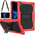 thumbnail image 1 of FIEWESEY Case for Walmart ONN 10.4 Pro 2023 Tablet (Model:100110603),Kids Friendly Heavy Duty Shockproof Hybrid Rugged Cover Built-in Kickstand for Walmart ONN 10.4 Inch Pro 2023 Tablet(Red/Black), 1 of 8