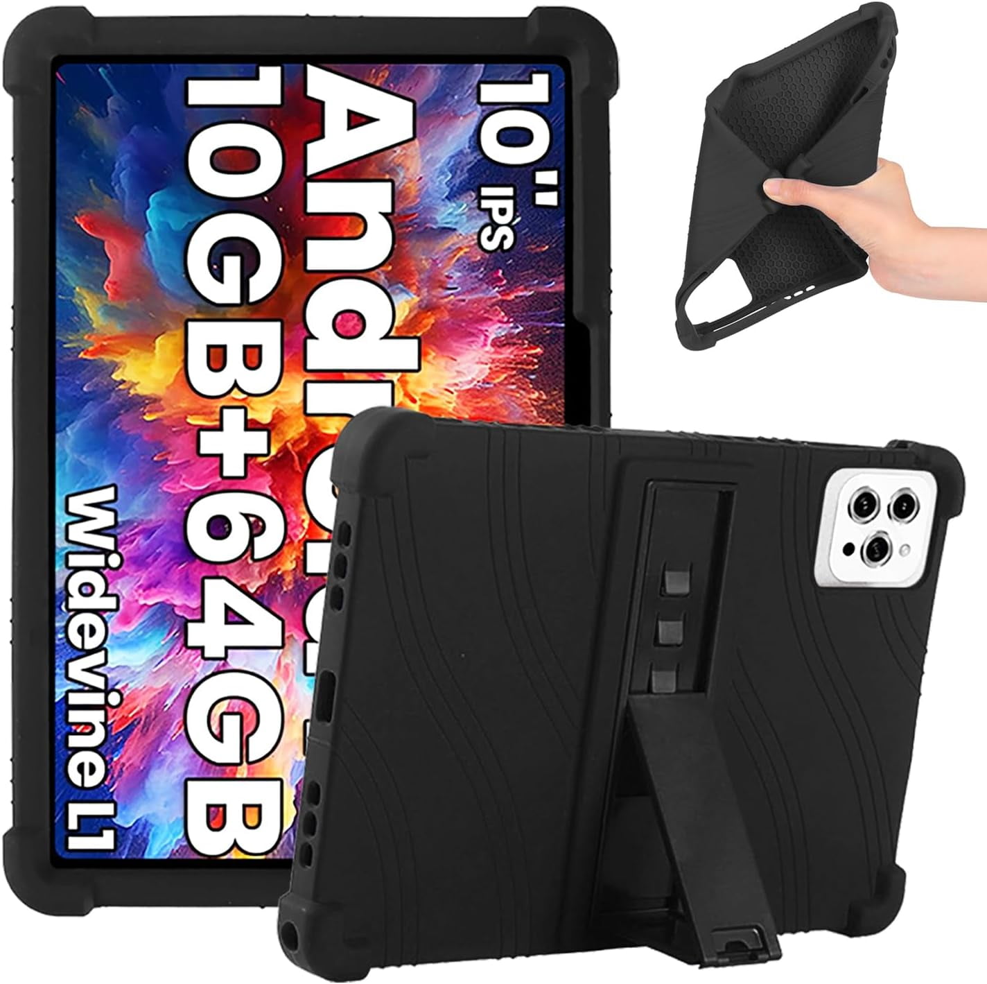 FIEWESEY Shockproof Rugged Case for 10 inch ZONKO, Feonal