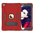 thumbnail image 1 of FIEWESEY Case for iPad 10.2 Inch 9th Gen,Kids Heavy Duty Shockproof Rugged With Stand Protective Case for Apple iPad 10.2 inch 7th/8th/9th Generation Tablet 2019/2020/2021 Released(Red/Black), 1 of 6