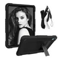 thumbnail image 1 of FIEWESEY for iPad (A16) 11th/10th Generation 2025/2022 Tablet Case with Kickstand & Shoulder Strap,Heavy Duty Shockproof Rugged Protective Cover (Black/Black), 1 of 2