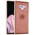 thumbnail image 1 of FIEWESEY Compatible with Samsung Galaxy Note 9 Case,Cute Girly Glitter Diamond Rhinestone Bumper with Ring Kickstand Pink TPU Protective Cover Case for Samsung Galaxy Note 9 Bling - Rose Gold, 1 of 7