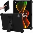 thumbnail image 1 of FIEWESEY Compatible with TCL TAB 8 NXTPAPER 5G Model 8189s 8.7 inch Tablet Case Soft Silicone Adjustable Stand Shockproof Kids Friendly Cover for TCL Tab8 NXTpaper 5G 8.7 inch - Black, 1 of 7