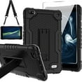 thumbnail image 1 of FIEWESEY Cover Case for Sunshine T1 Elite/Foxx T8/Qlink Scepter 8/Sky Pad 8/NUU Tab 8/Sky Devices Elite OctaX/Sky Devices Elite T8 Plus/Xmobile X8/Sky Devices with screen protector (Black/Black/1 PC), 1 of 7
