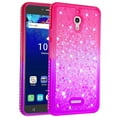 thumbnail image 1 of FIEWESEY For Alcatel Pixi 4 Phone Case Glitter Case Gradient Quicksand Series TPU Bumper Cushion Reinforced Corners Protective Bling Liquid Girls Women Case for Alcatel Pixi 4 6 inch - Pink+Purple, 1 of 7
