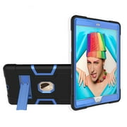 GOLD CHERRY FIEWESEY For New iPad 10.2 inch 9th/8th/7th Generation Case, Hybrid Heavy Duty Rugged Shockproof Protective With Kickstand for Apple iPad 10.2 inch 7th/8th/9th Gen 2019/2020/2021 Released(Black/Blue)