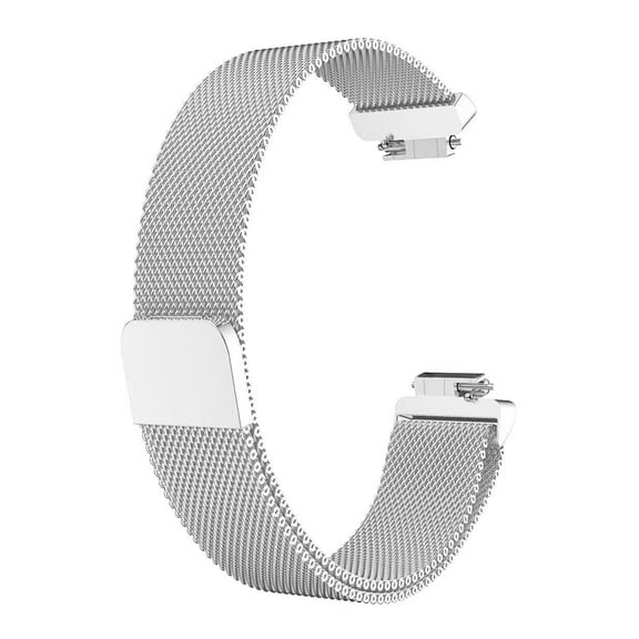 FIEWESEY For Inspire 2 / Inspire HR / Inspire Replacement Stainless Steel Mesh Watch Band Quick Release Metal Smart Strap for Inspire 2 / Inspire HR / Inspire Women Men Girl Boy - Silver